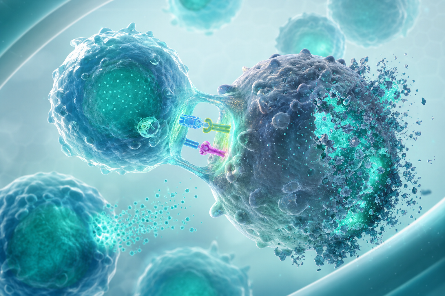 Potent tumor neoantigen-reactive T-cell killing